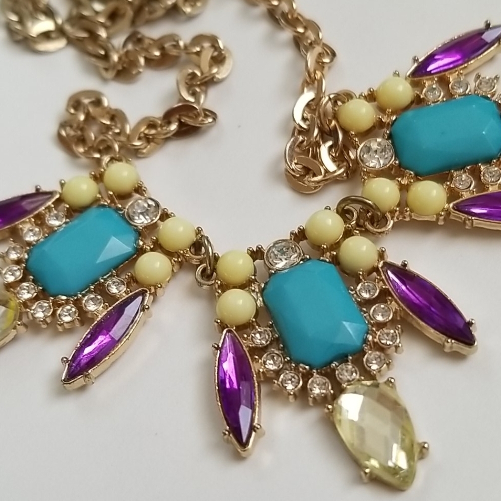 Custom chunky colorful necklace